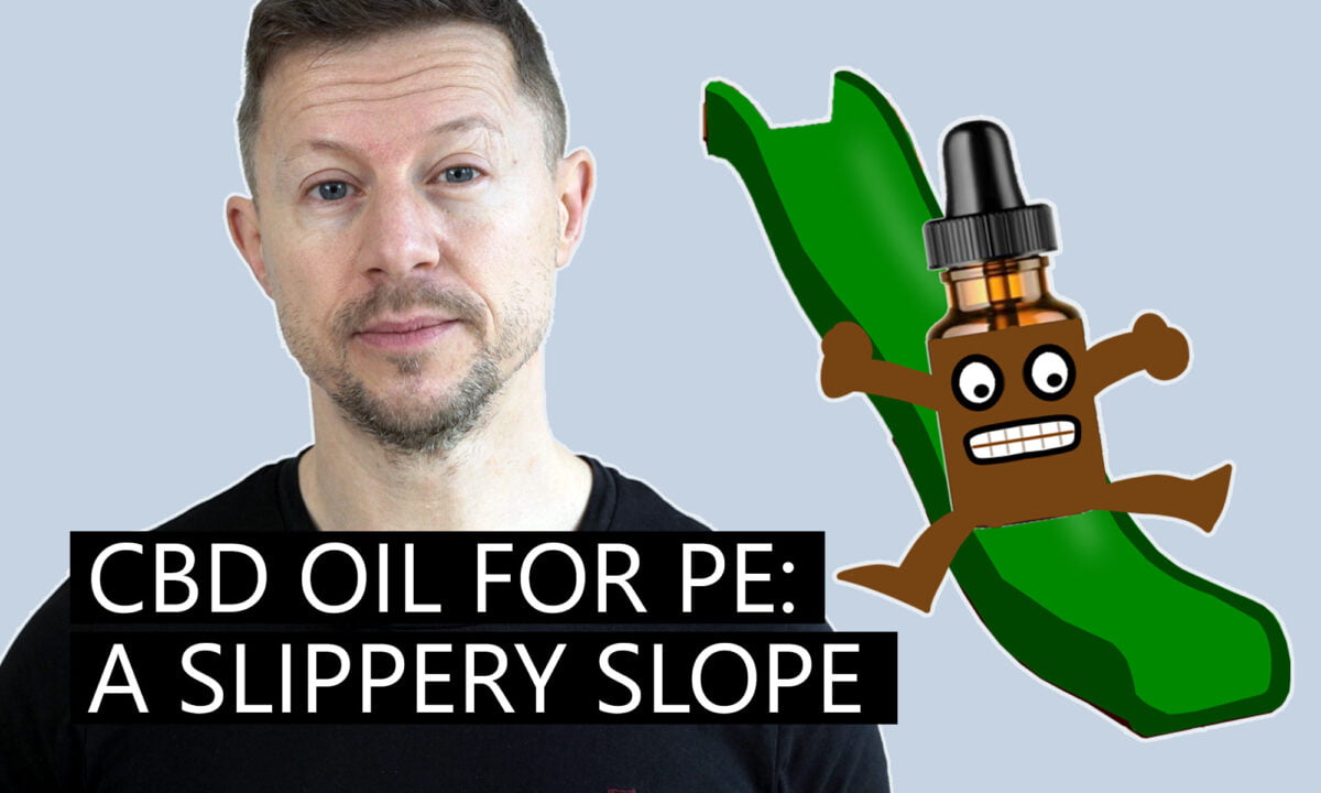 CBD oil for premature ejaculation: a slippery slope