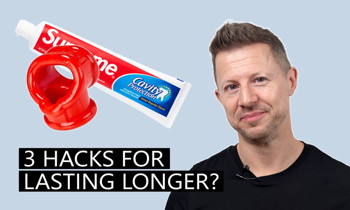 Three simple hacks for lasting longer